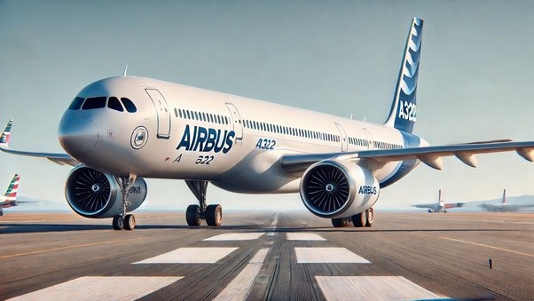 Solve Airbus A322 jigsaw puzzle online with 60 pieces