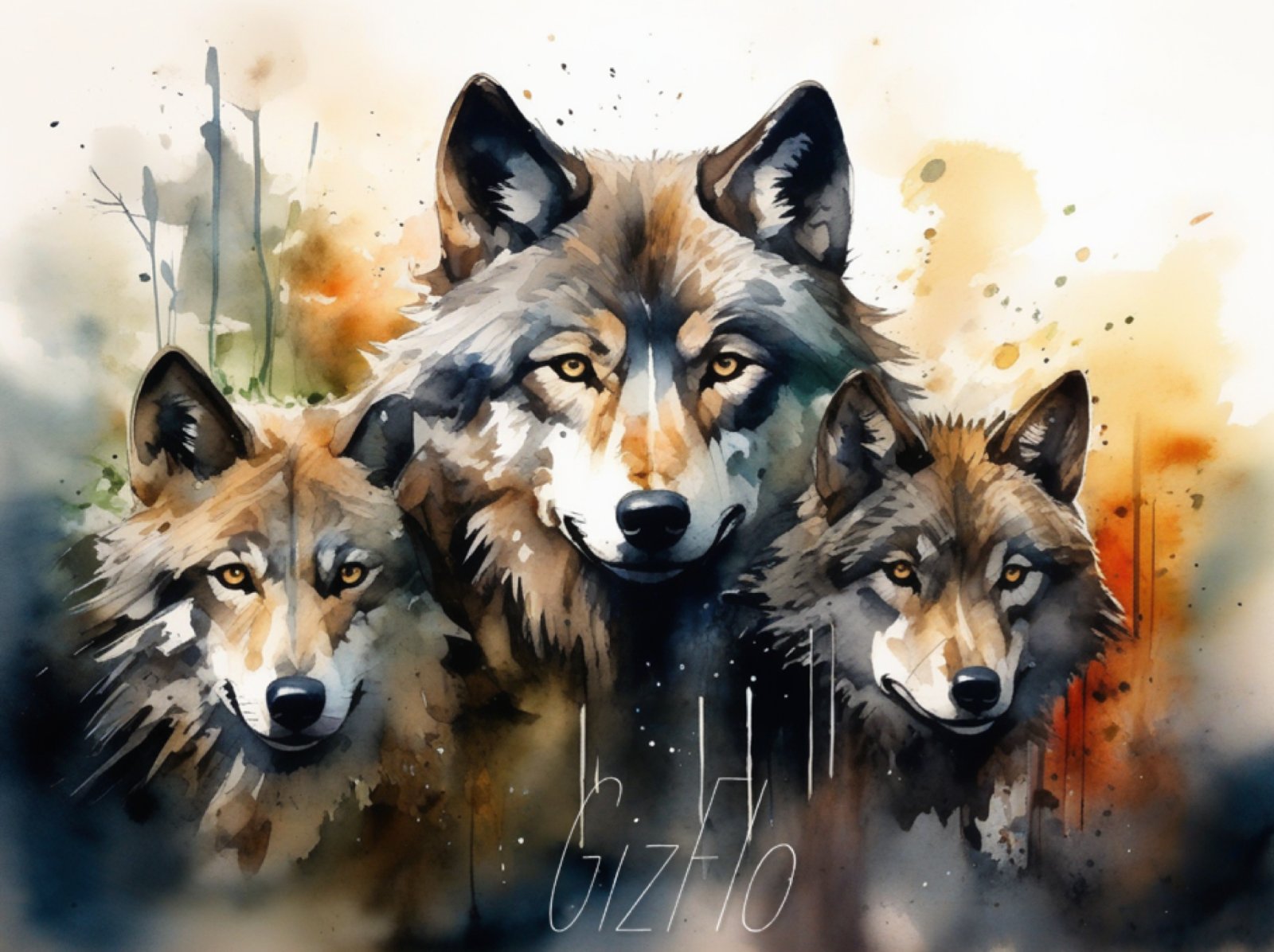 Solve Wolves jigsaw puzzle online with 48 pieces