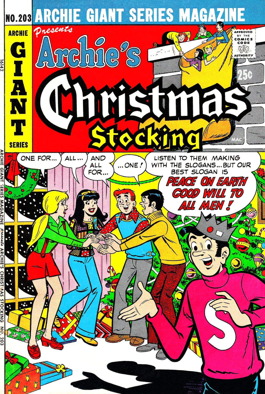 Solve Archie (Dec 1972) jigsaw puzzle online with 126 pieces