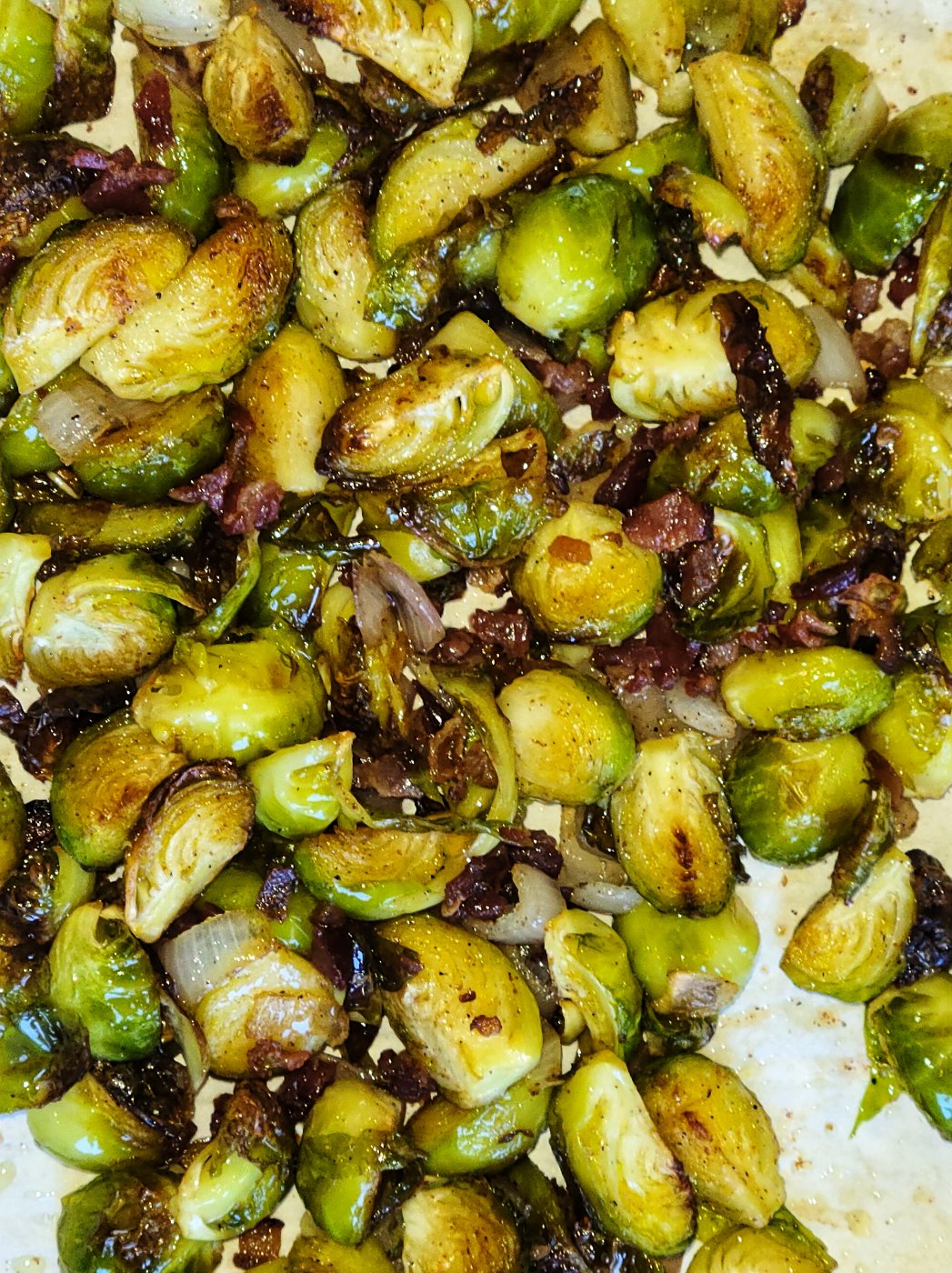 Solve Roasted Brussels Sprouts jigsaw puzzle online with 35 pieces