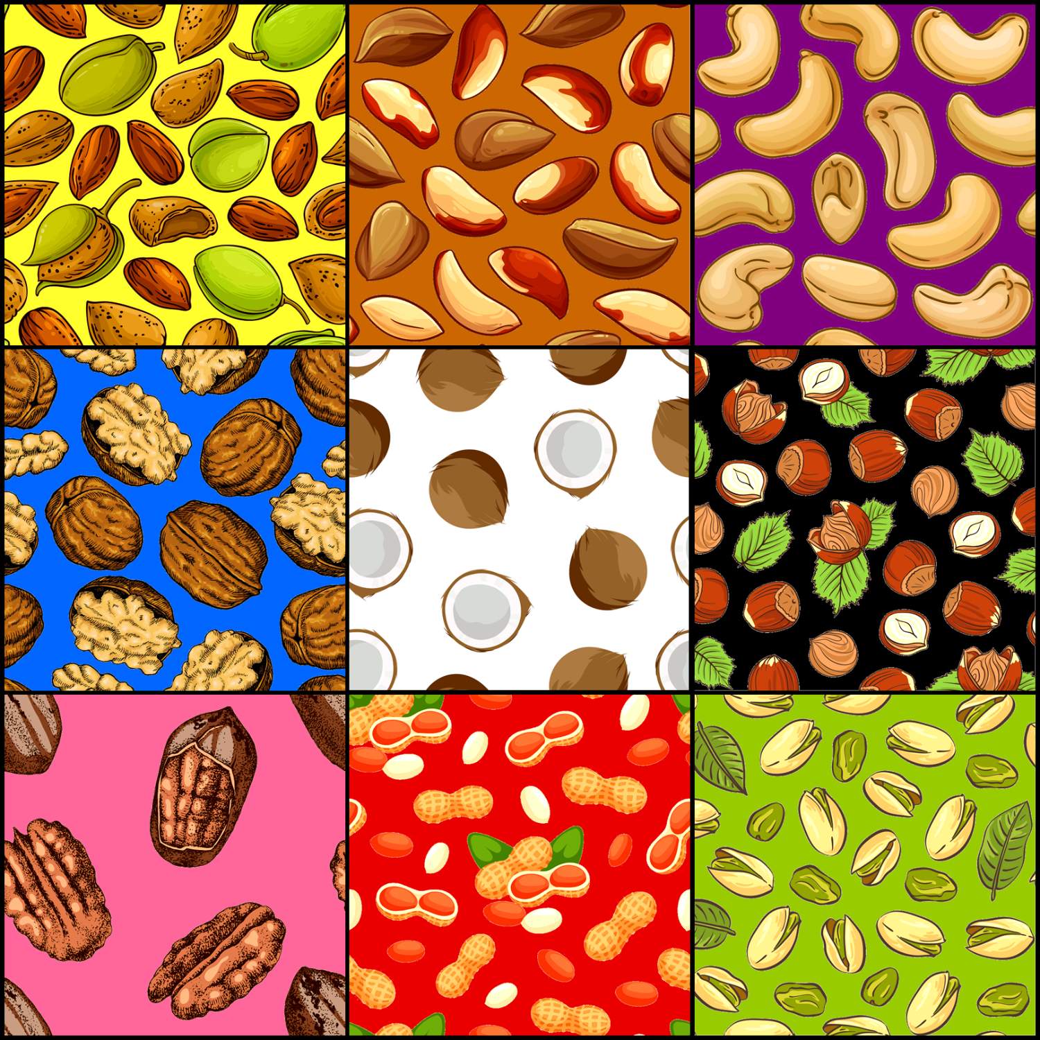 Machine Nut Patterns Solve Nut patterns jigsaw puzzle online with 324 pieces