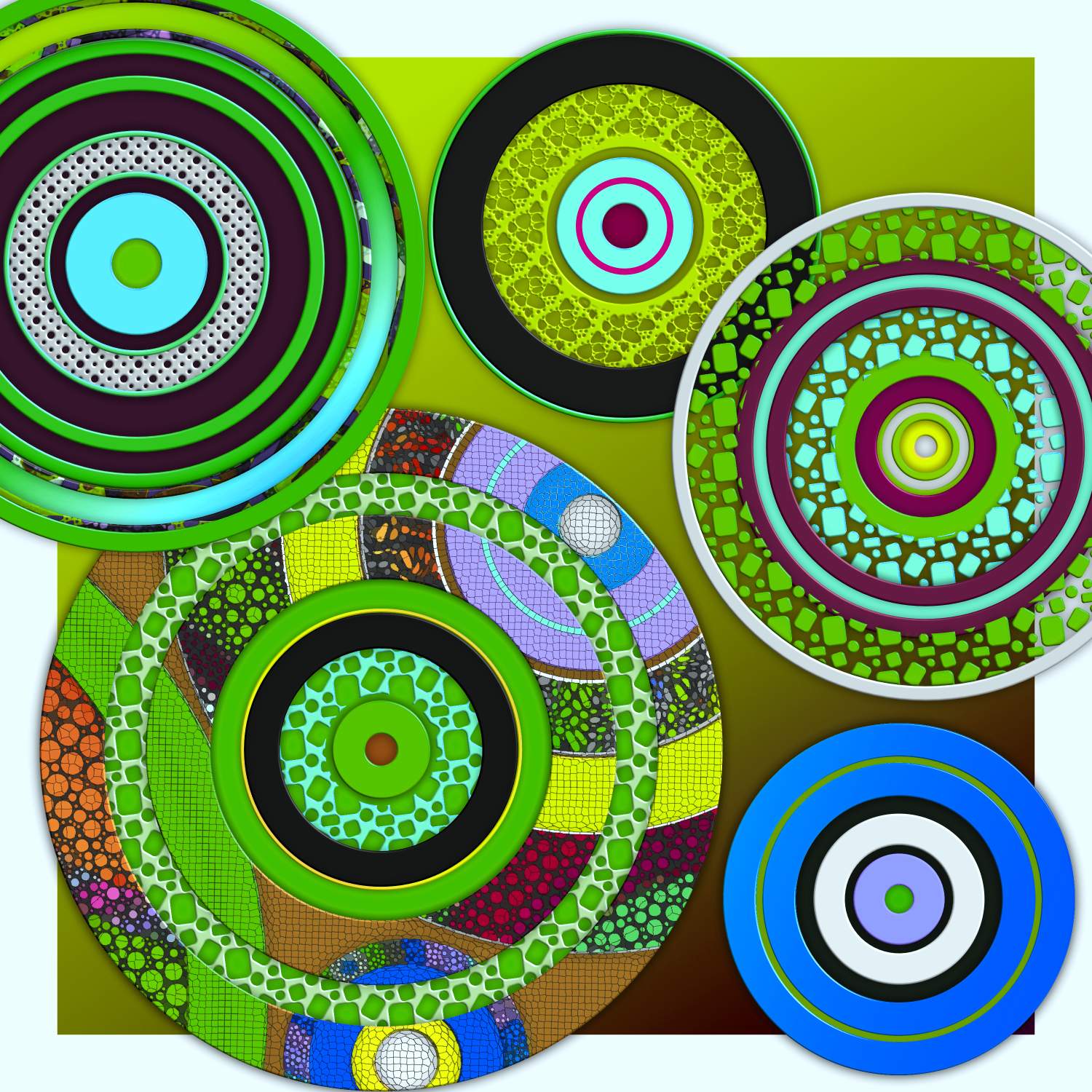 Solve Kreise jigsaw puzzle online with 361 pieces