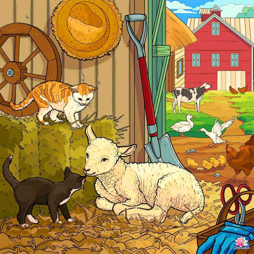 Solve 179 Zen Color jigsaw puzzle online with 64 pieces