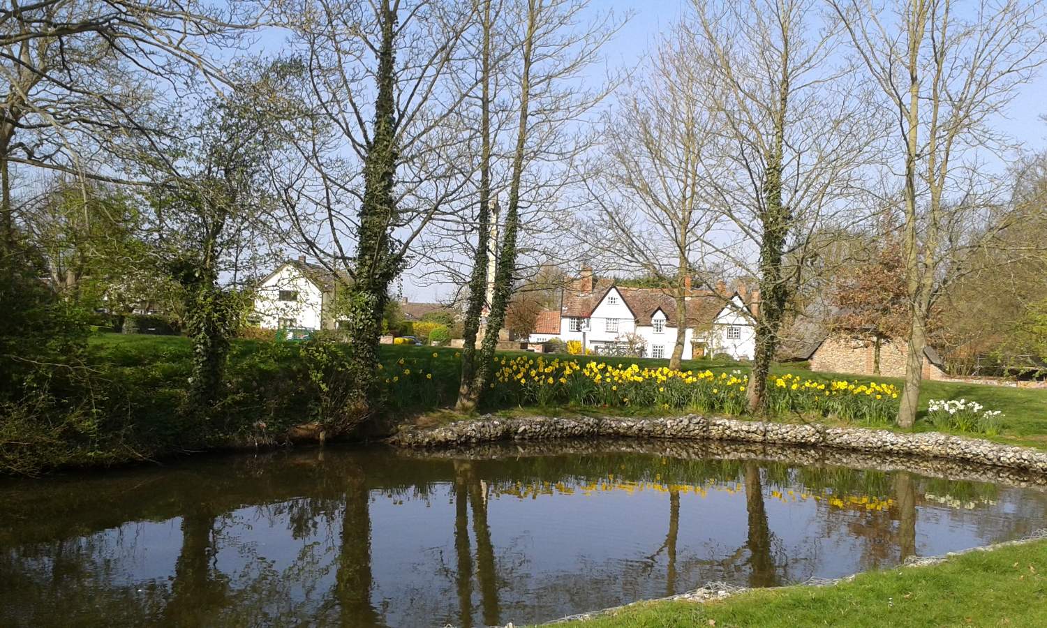 Solve Pond in Risby jigsaw puzzle online with 40 pieces