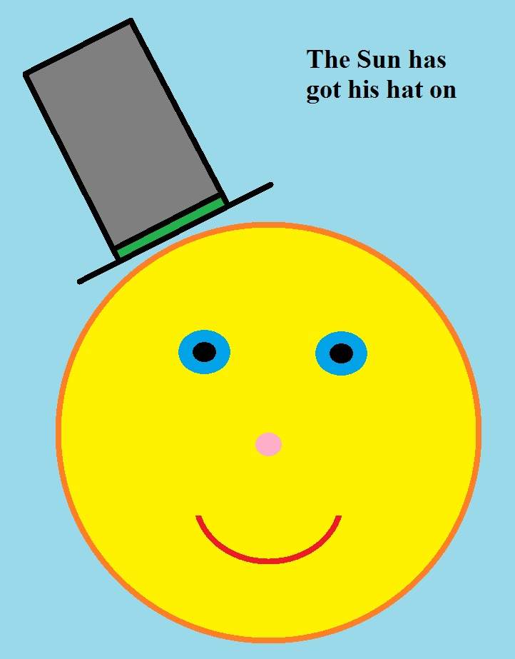 Solve Wobblybear Creations 402 The sun has got his hat on (Large