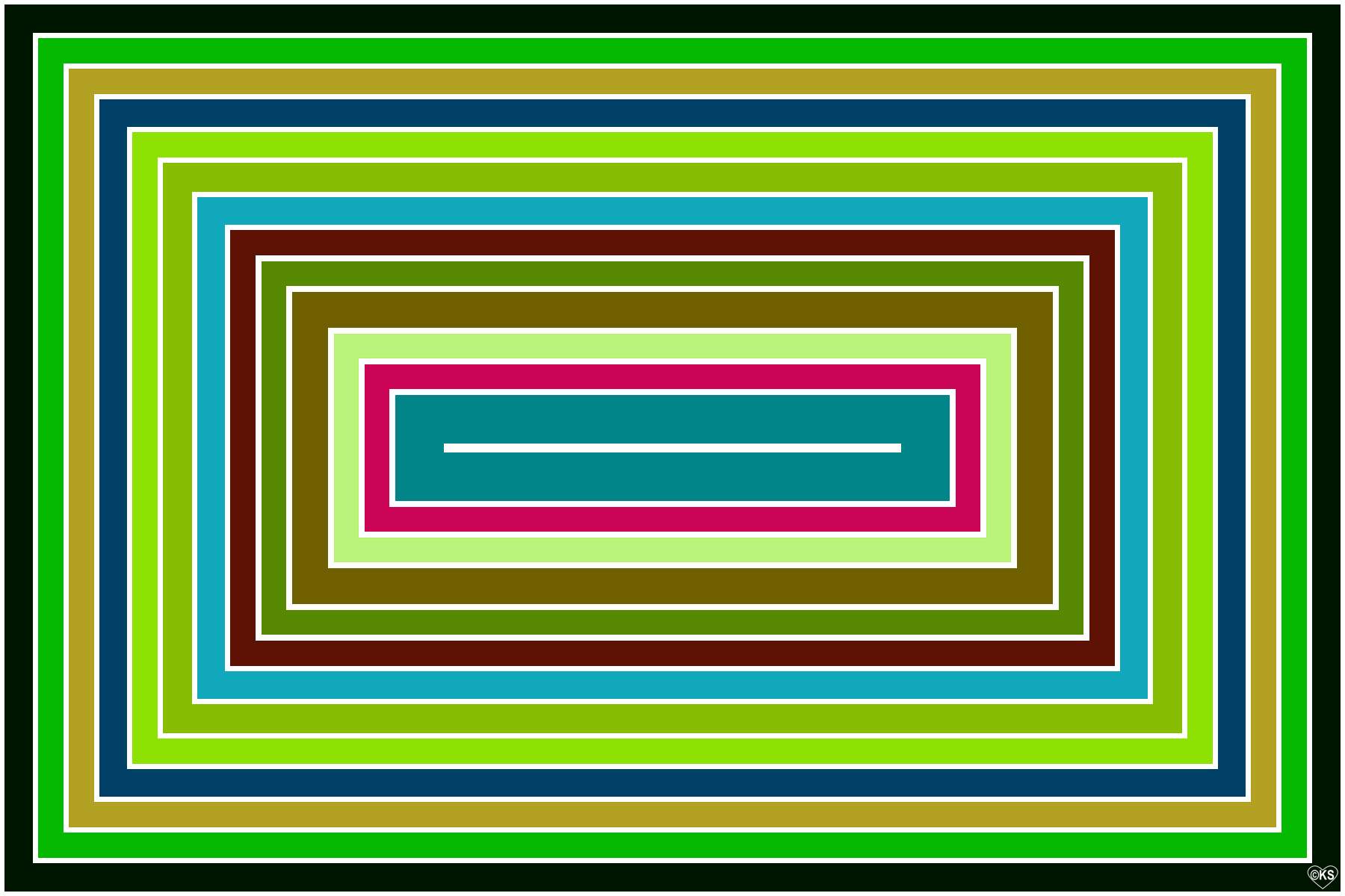 Solve Concentric Rectangles!! ~ H jigsaw puzzle online with 600 pieces