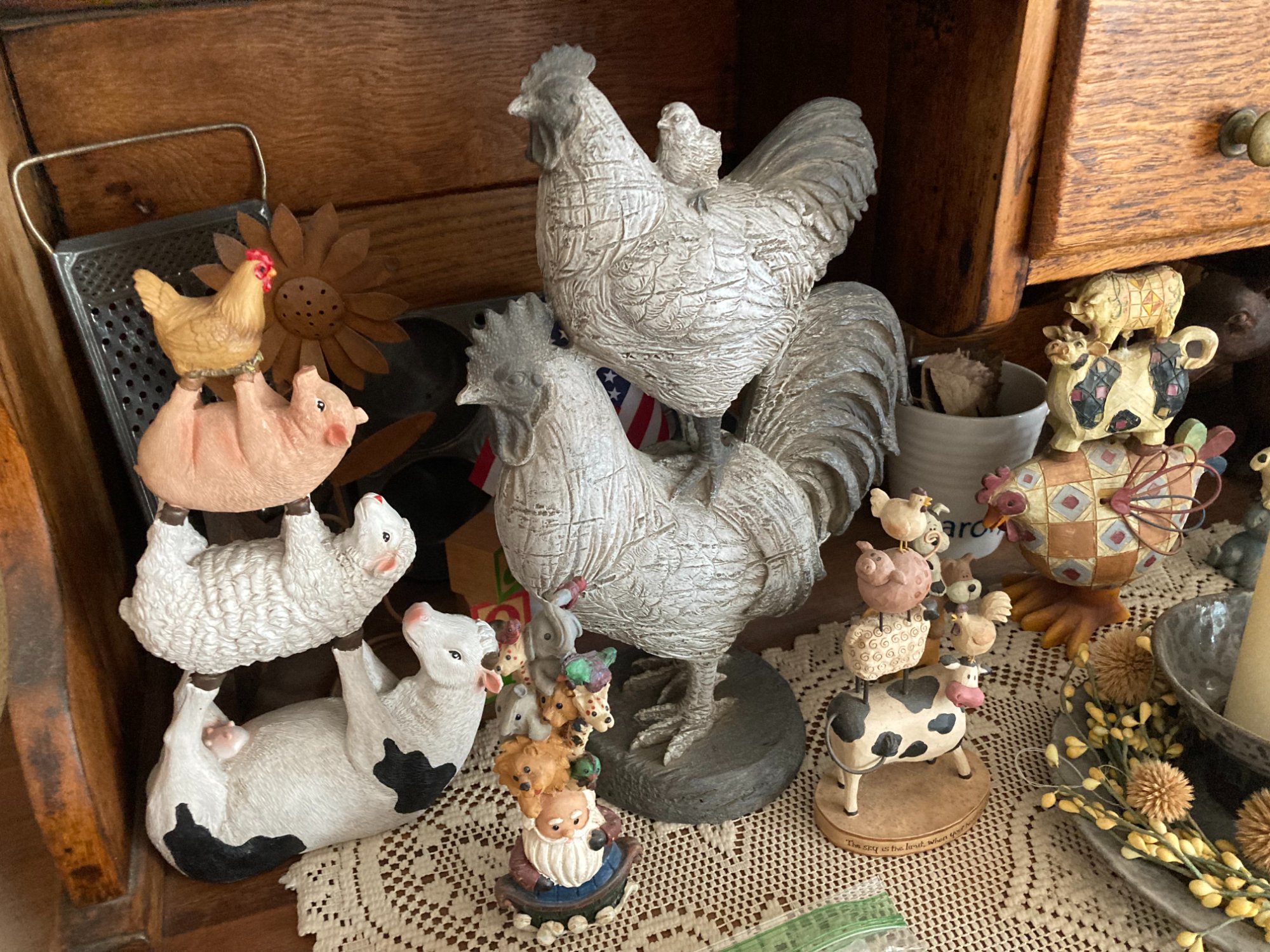 Jigsaw Puzzle Stacked animals collection 165 pieces Jigidi