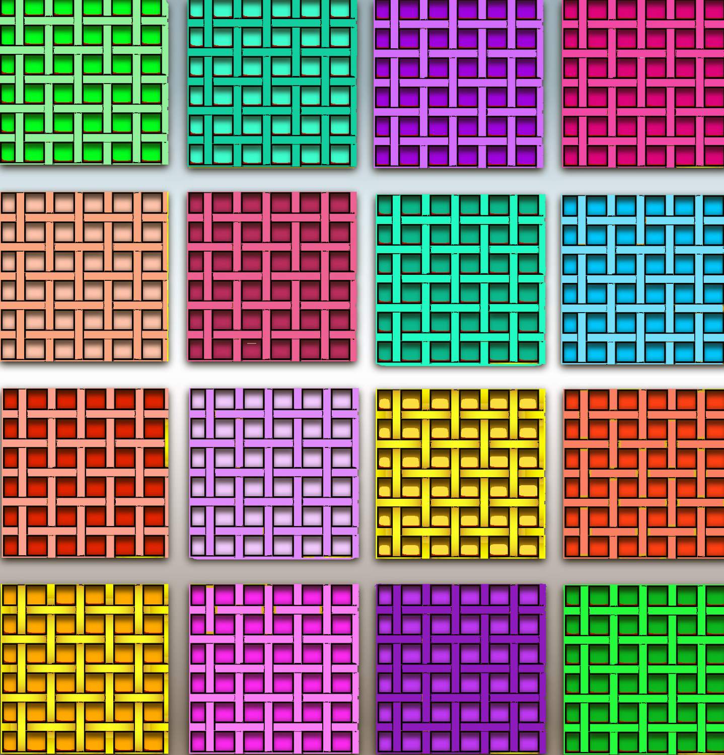 Solve MESH BLOCK jigsaw puzzle online with 240 pieces