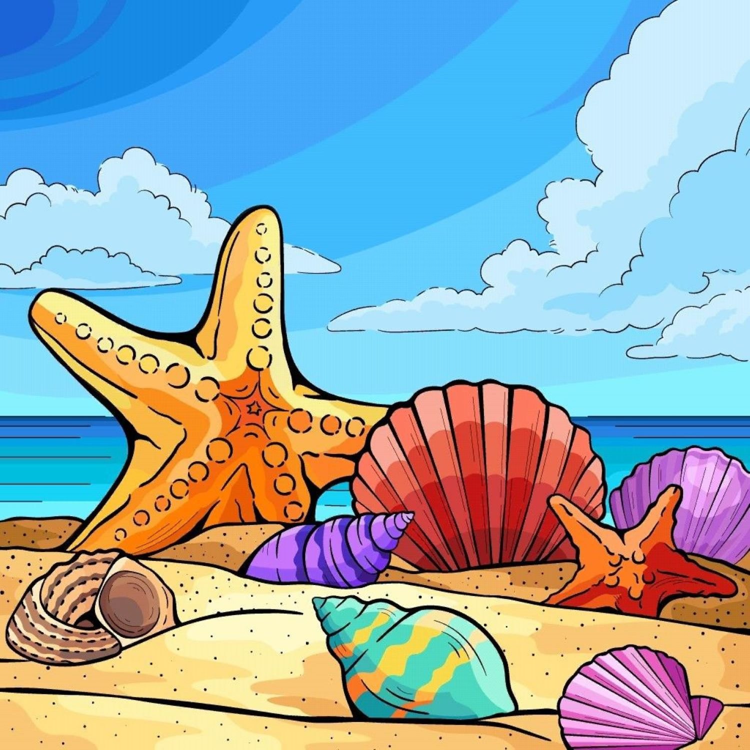 Solve Bold & Bright Colors Series jigsaw puzzle online with 306 pieces