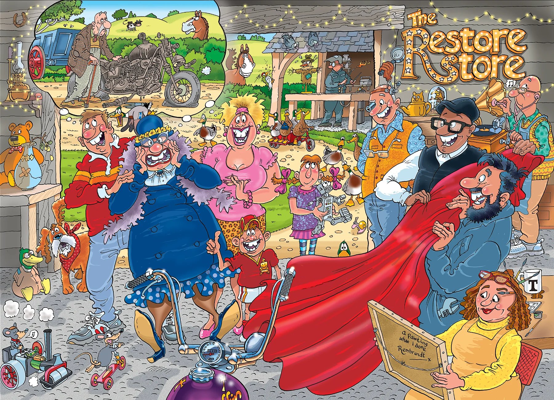 Solve The Restore Store jigsaw puzzle online with 588 pieces