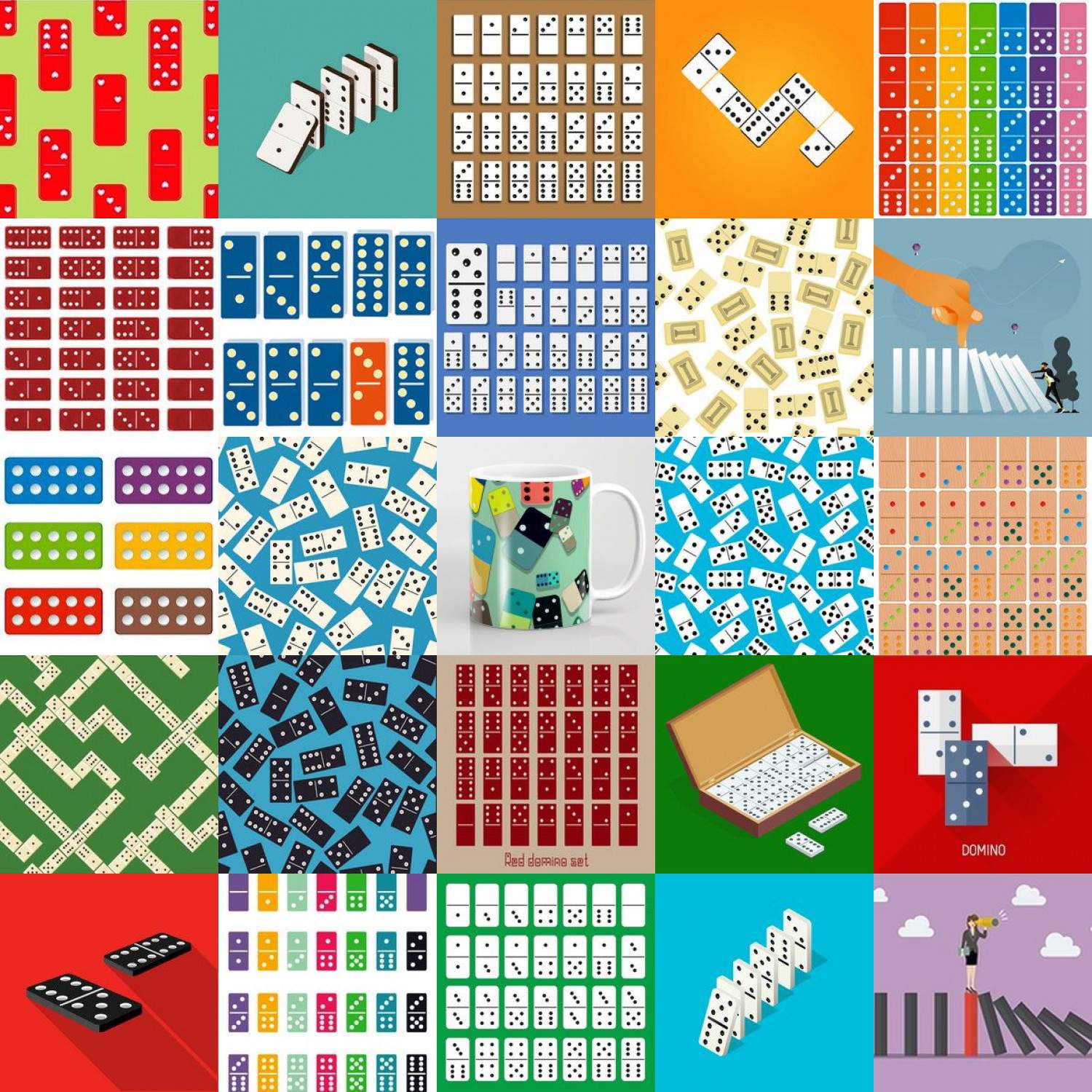 Solve dominoes 146a jigsaw puzzle online with 400 pieces