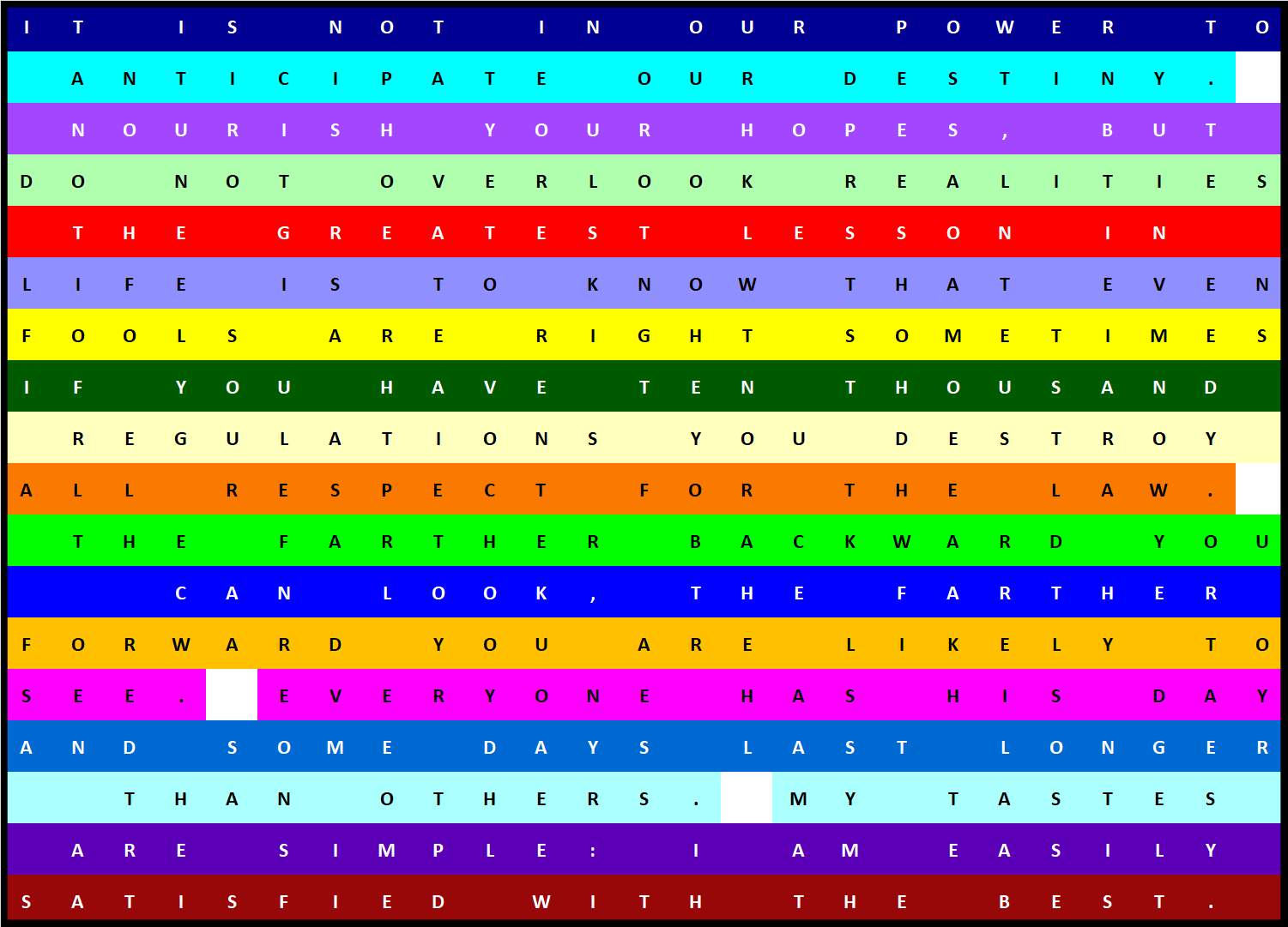 Solve Word 182 Churchill said... 450 jigsaw puzzle online with 450 pieces