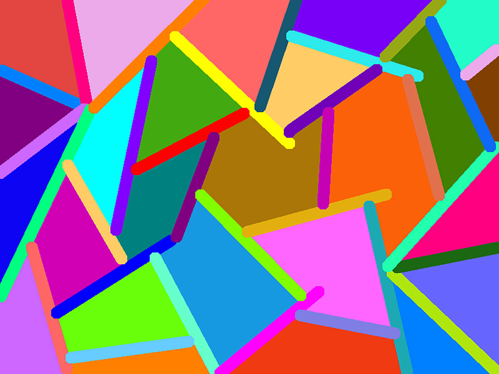 Solve PickUpSticks On A Tile Floor jigsaw puzzle online with 540 pieces