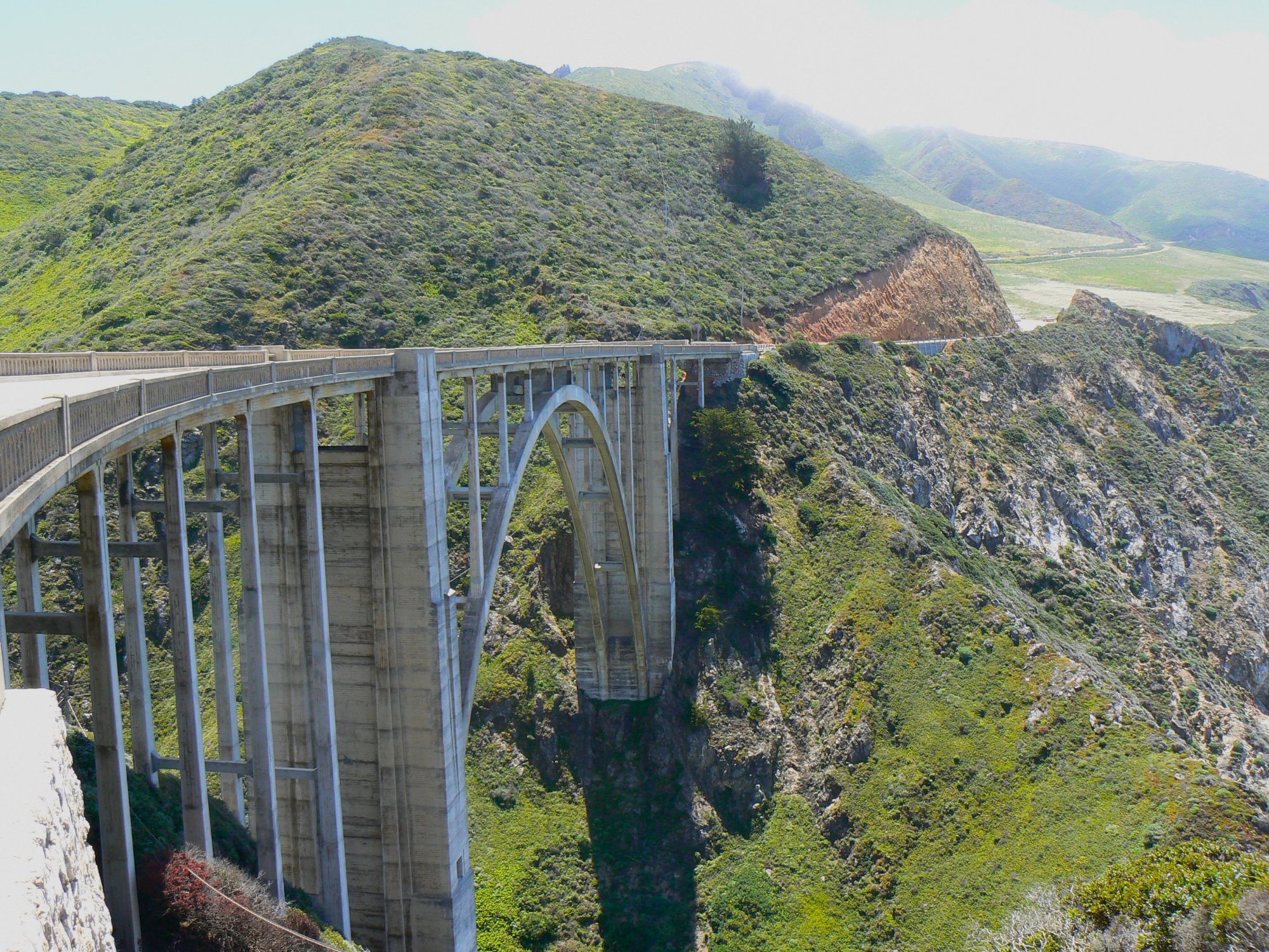 Solve Bixby Bridge on Highway 1, California jigsaw puzzle online with ...