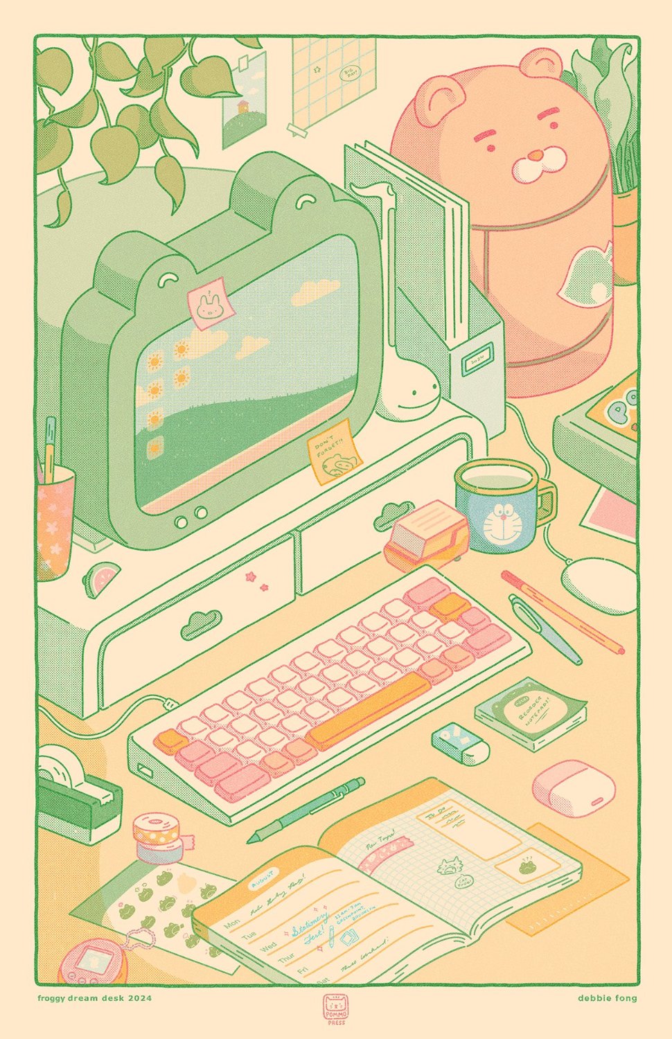 Solve "My dream desk setup" by Debbie Fong jigsaw puzzle online with ...