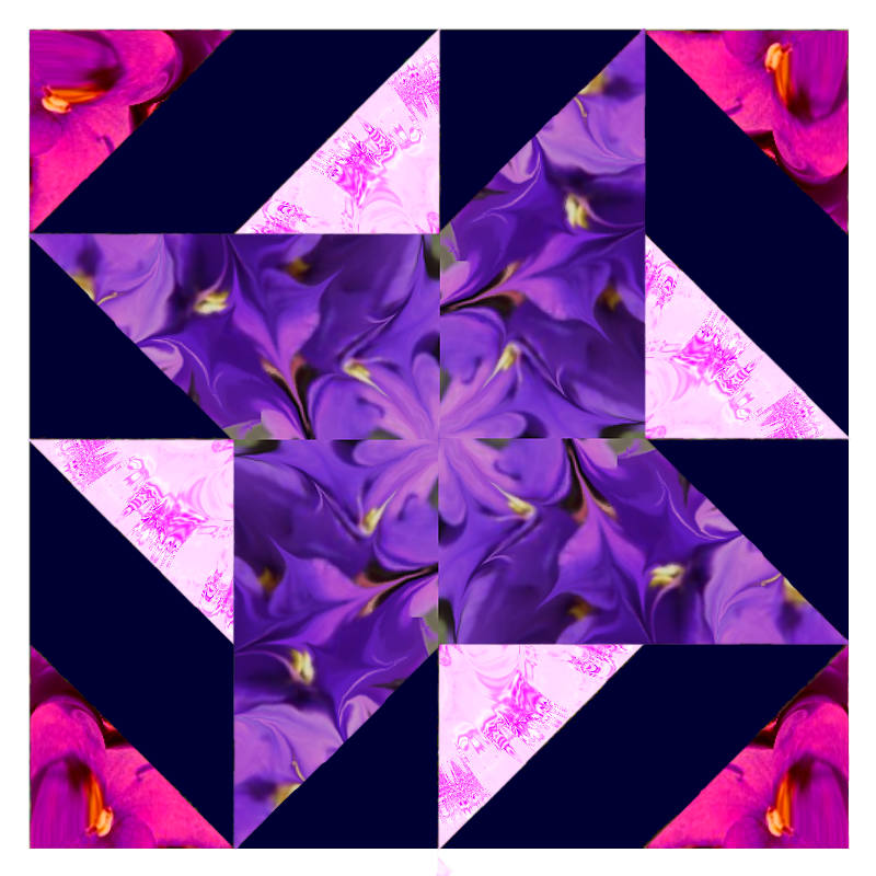 Solve pinwheel quilt block jigsaw puzzle online with 144 pieces