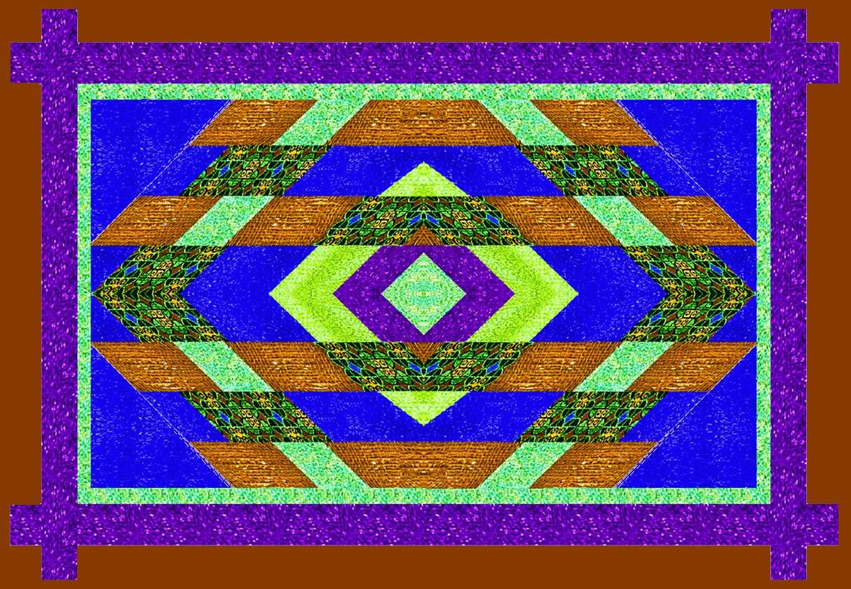 Solve Oriental Rug 18 jigsaw puzzle online with 117 pieces