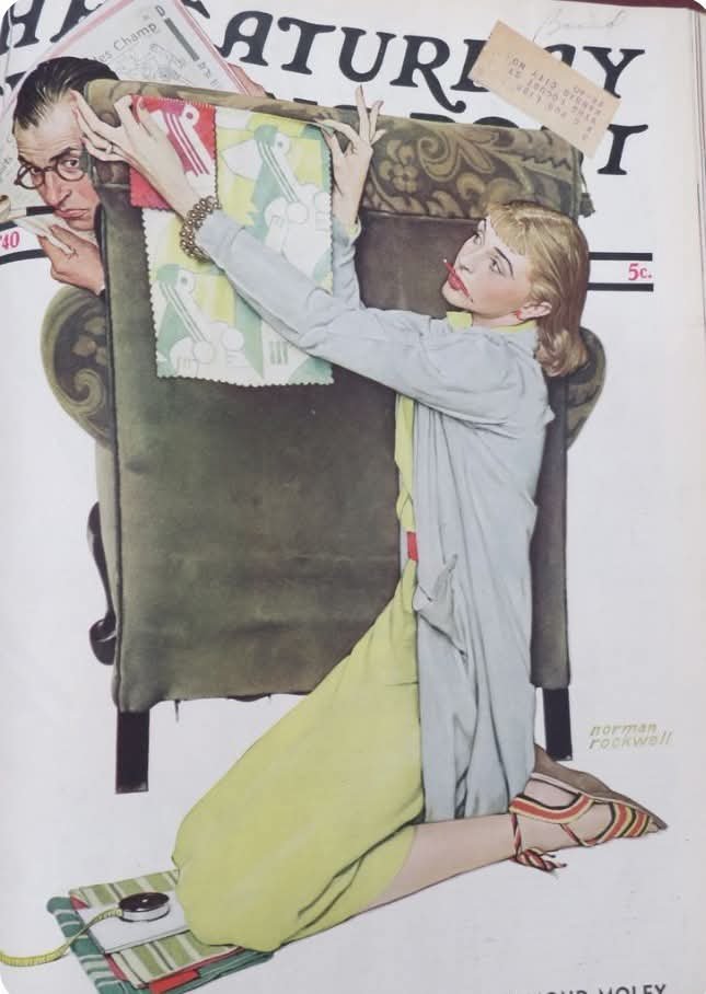 Solve Norman Rockwell jigsaw puzzle online with 70 pieces