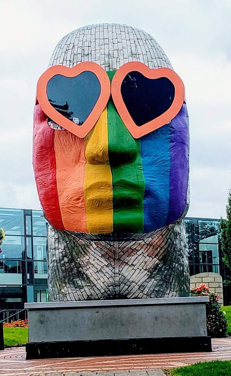 Solve The Face of Wigan jigsaw puzzle online with 60 pieces