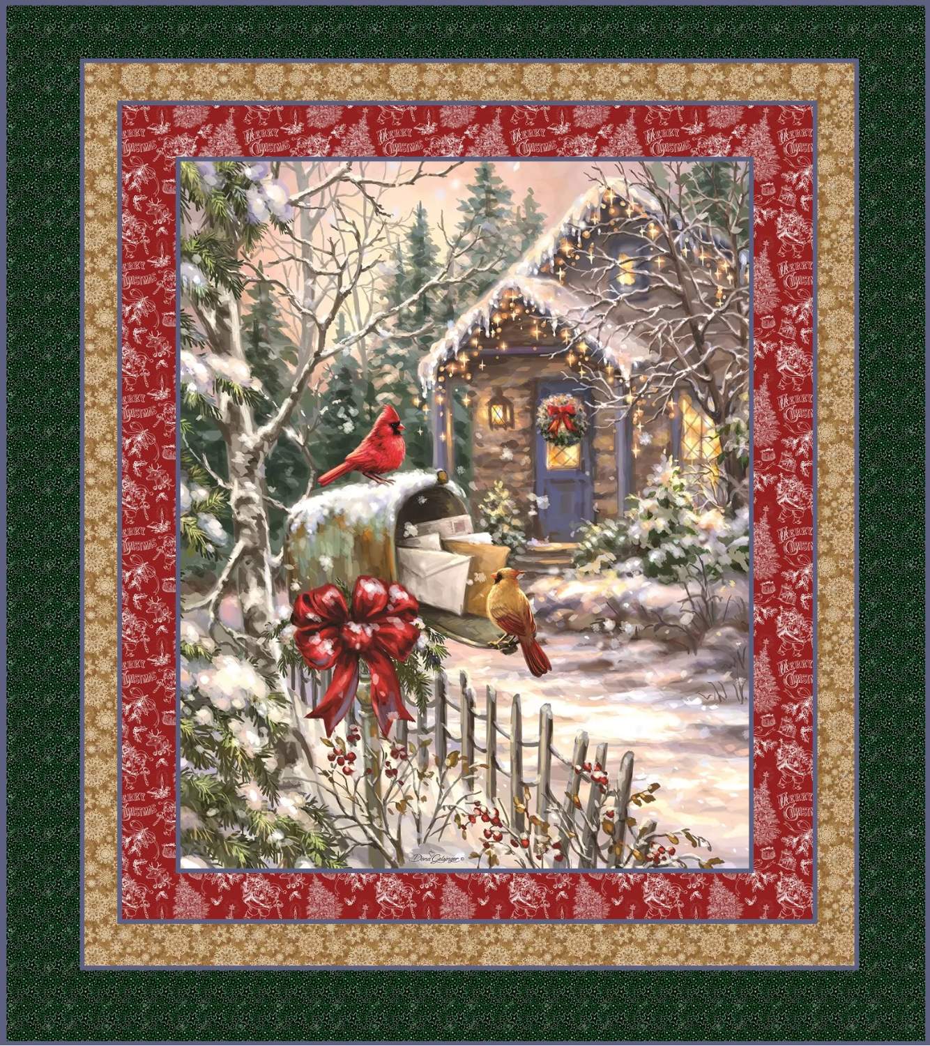 Solve Christmas Cards Arrive! (challenging) jigsaw puzzle online with