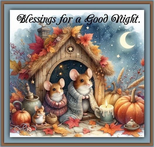 Solve Good Night Blessings jigsaw puzzle online with 64 pieces