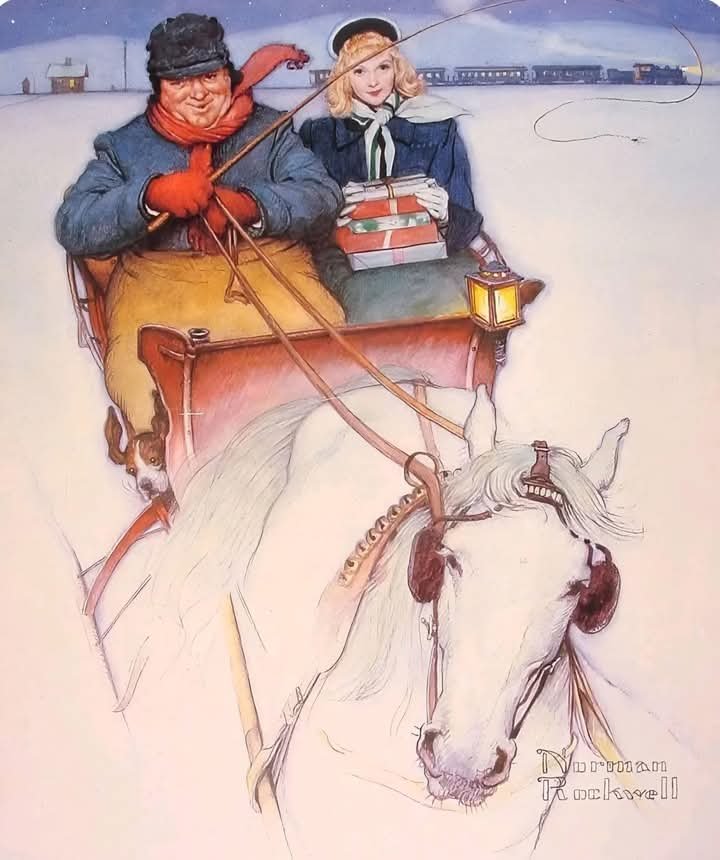 Solve Norman Rockwell jigsaw puzzle online with 30 pieces