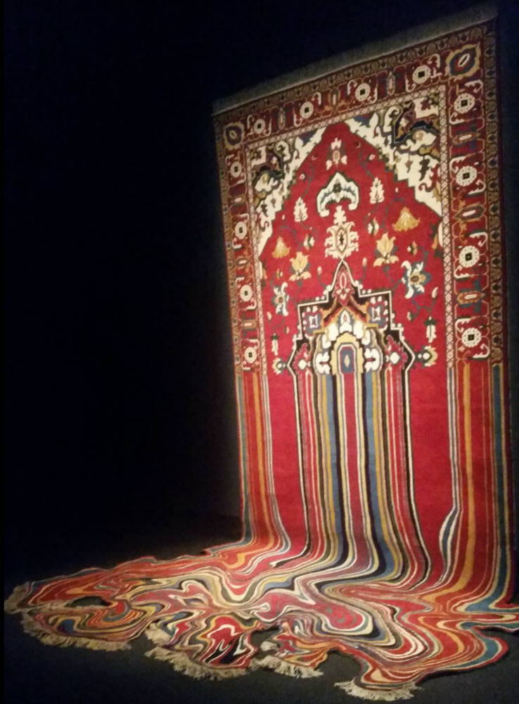 Solve Carpet from Mona Art Gallery Hobart jigsaw puzzle online with