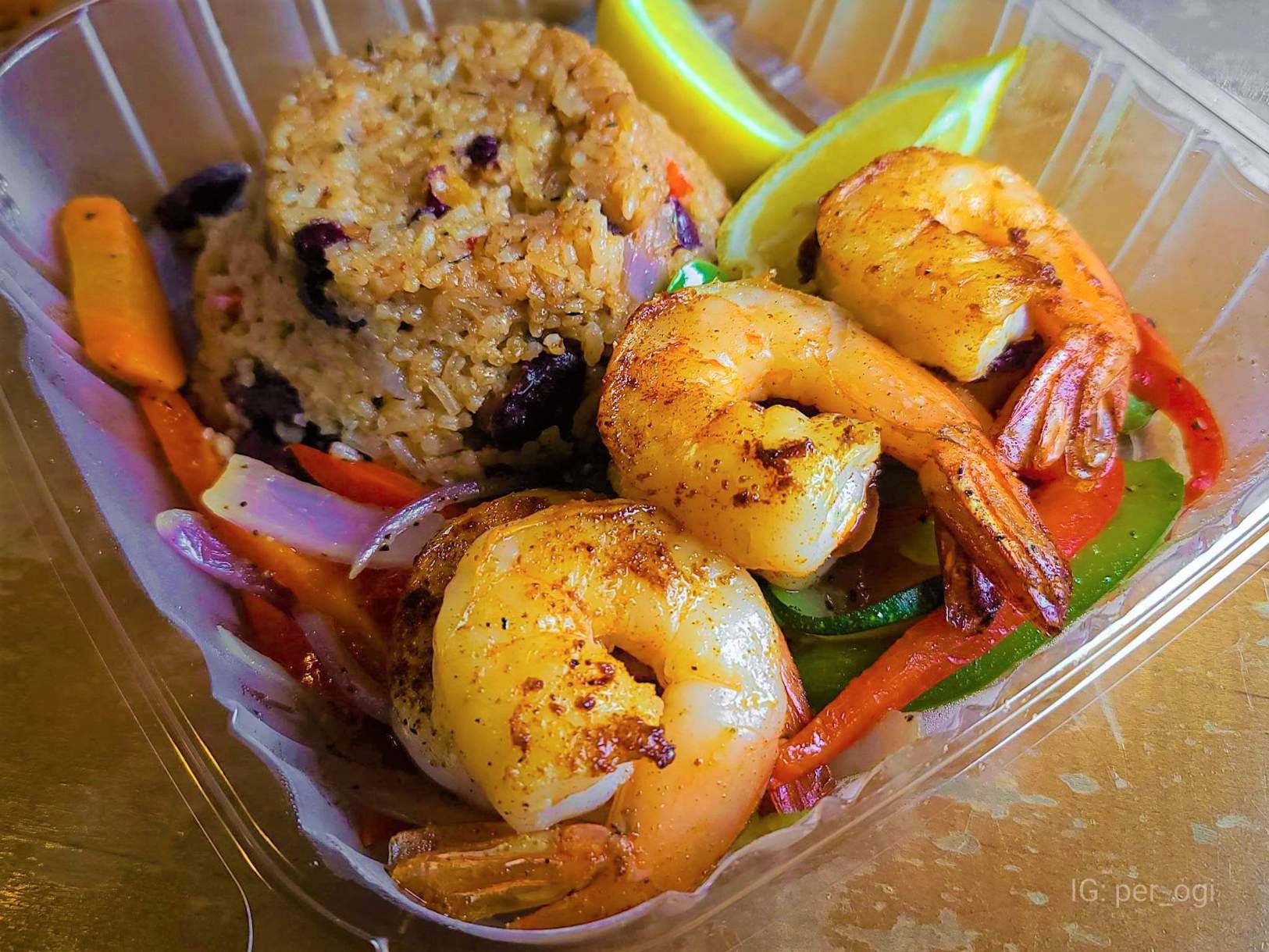 Solve Jumbo Creole Shrimp at Crab Shack Caribba WV jigsaw