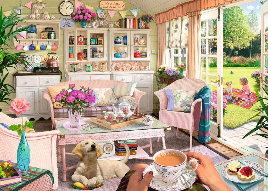High Tea Puzzle Solve Afternoon Tea jigsaw puzzle online with 204 pieces