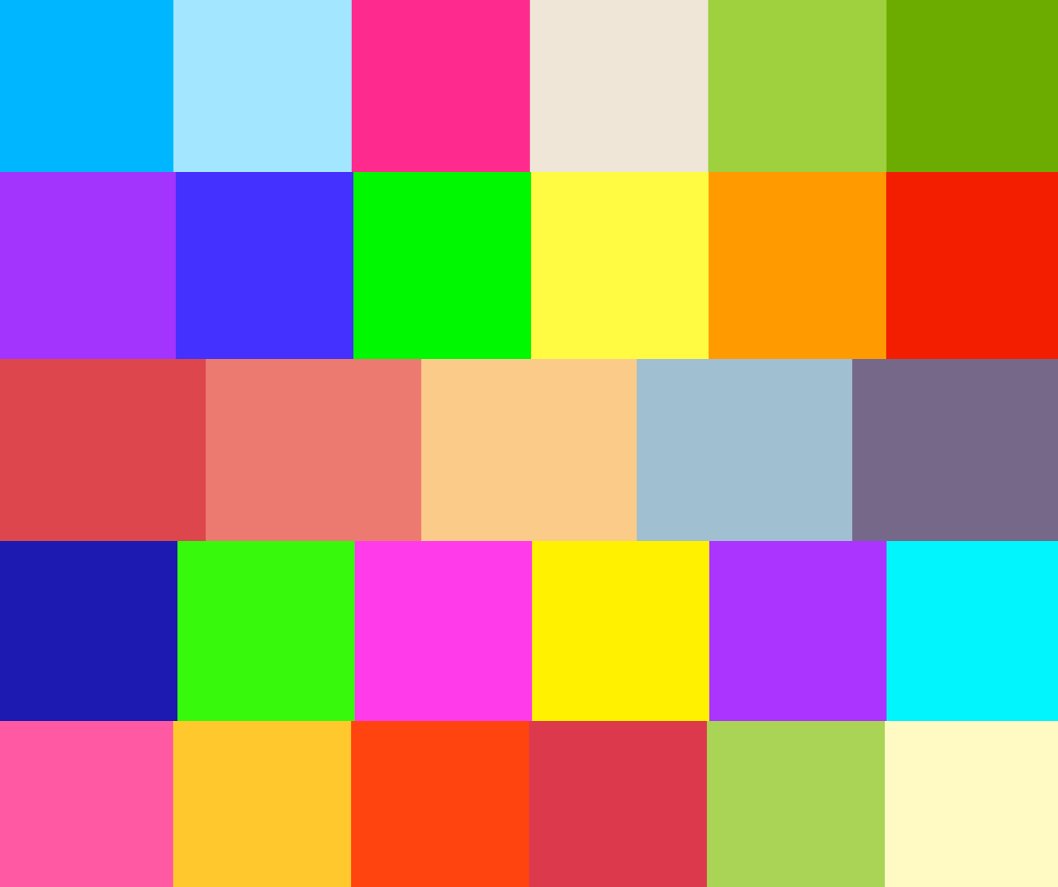 Solve Color blocks jigsaw puzzle online with 120 pieces
