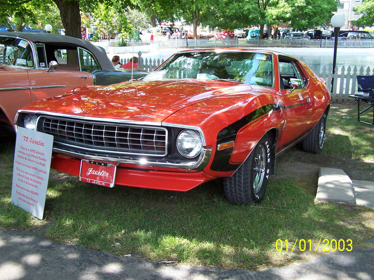 Solve 1972 AMC Javelin jigsaw puzzle online with 130 pieces