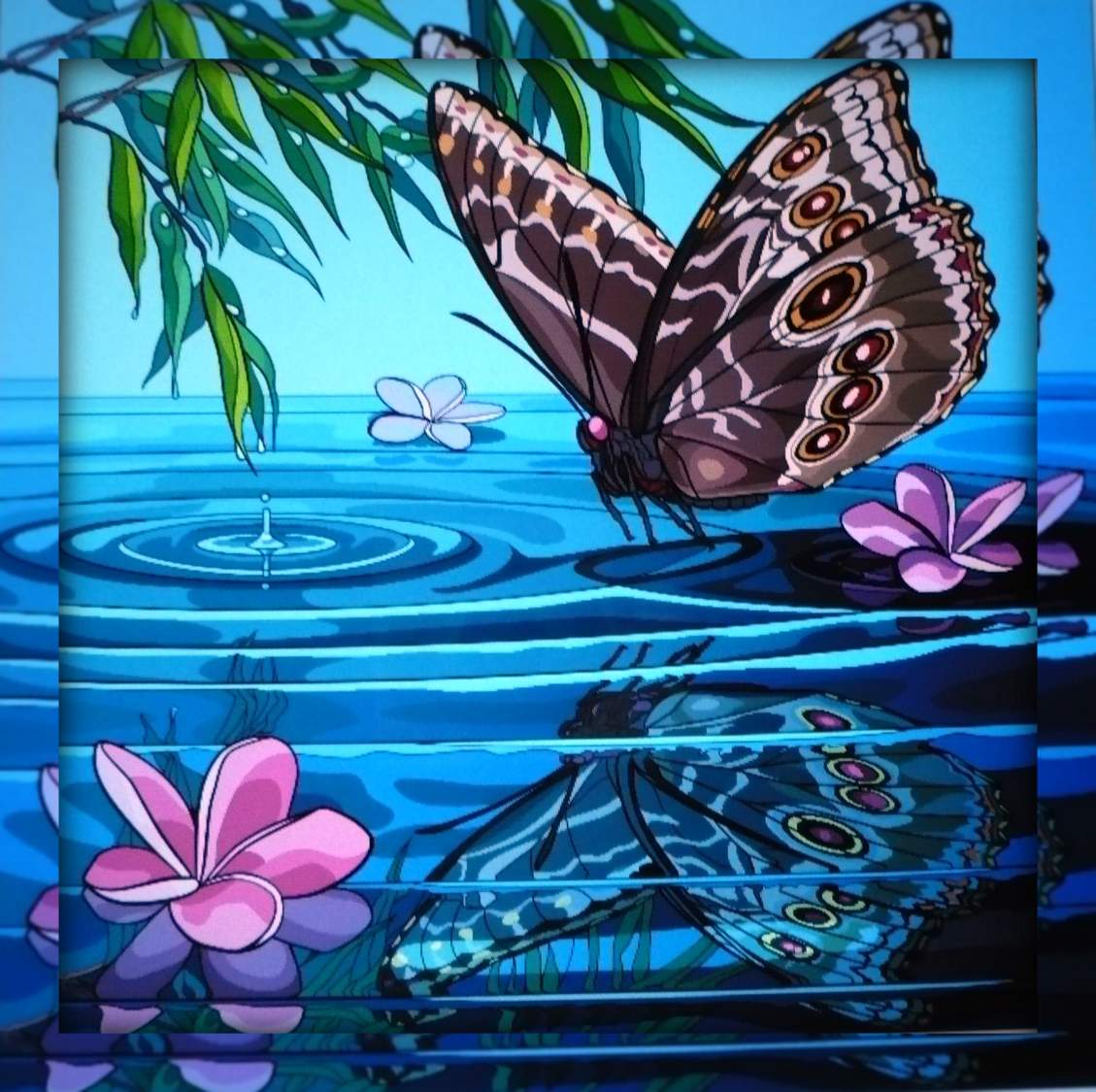 Solve The ripple effect . . . . . jigsaw puzzle online with 36 pieces