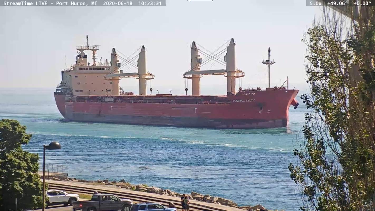 Solve Federal Baltic - Ocean-Going Freighter - Port Huron, MI (2020-06 ...