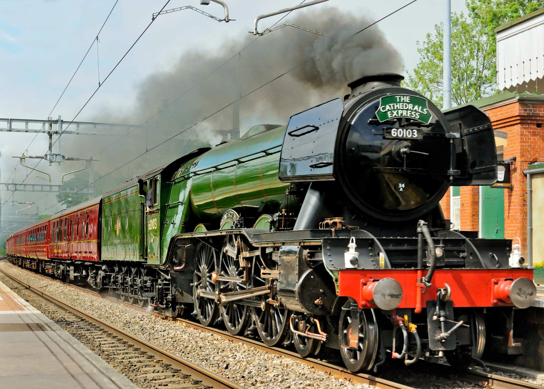 Solve LNER Class A3 4-6-2 60103 Flying Scotsman. jigsaw puzzle online ...
