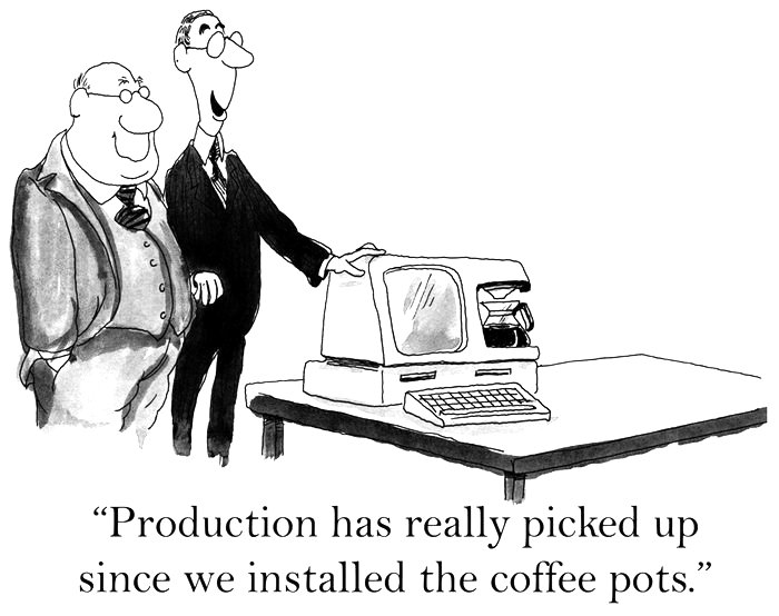 Solve COMPUTERS YOU GOTTA LOVE 'EM OR HATE 'EM 1 OF 4 jigsaw puzzle