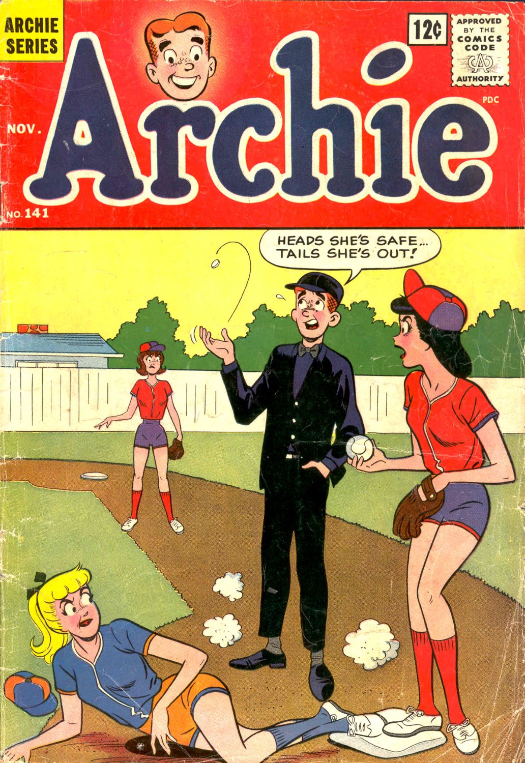 Solve Archie (Nov 1963) jigsaw puzzle online with 96 pieces