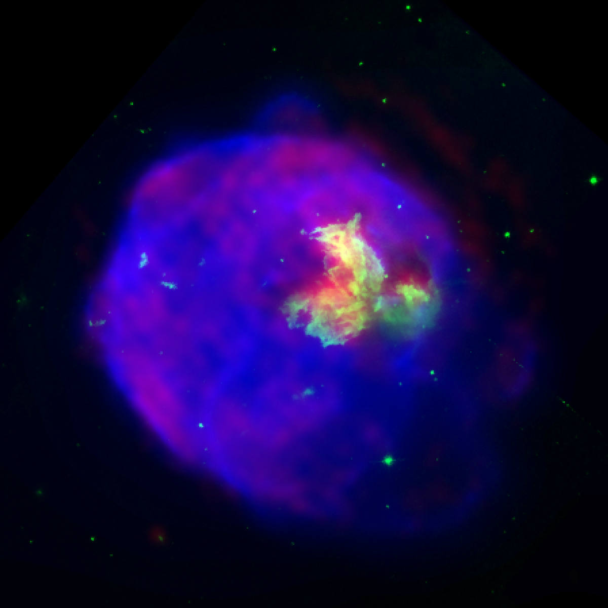 Solve Supernova Remnant LMC N 63A in XRay, Optical and Radio Radiation Xray jigsaw puzzle Solve Supernova Remnant LMC N 63A in XRay, Optical and Radio Radiation Xray jigsaw puzzle