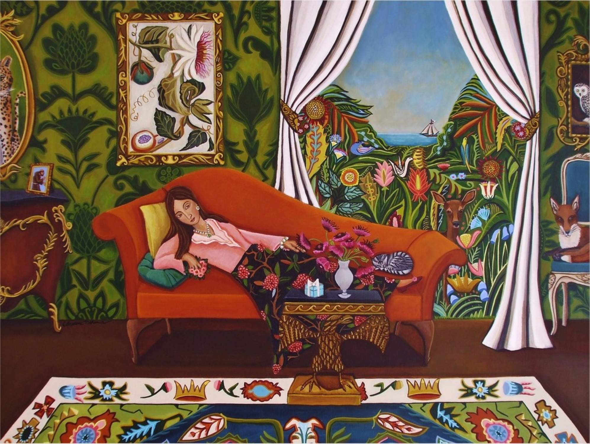 Solve Eleanor's Paradise jigsaw puzzle online with 594 pieces