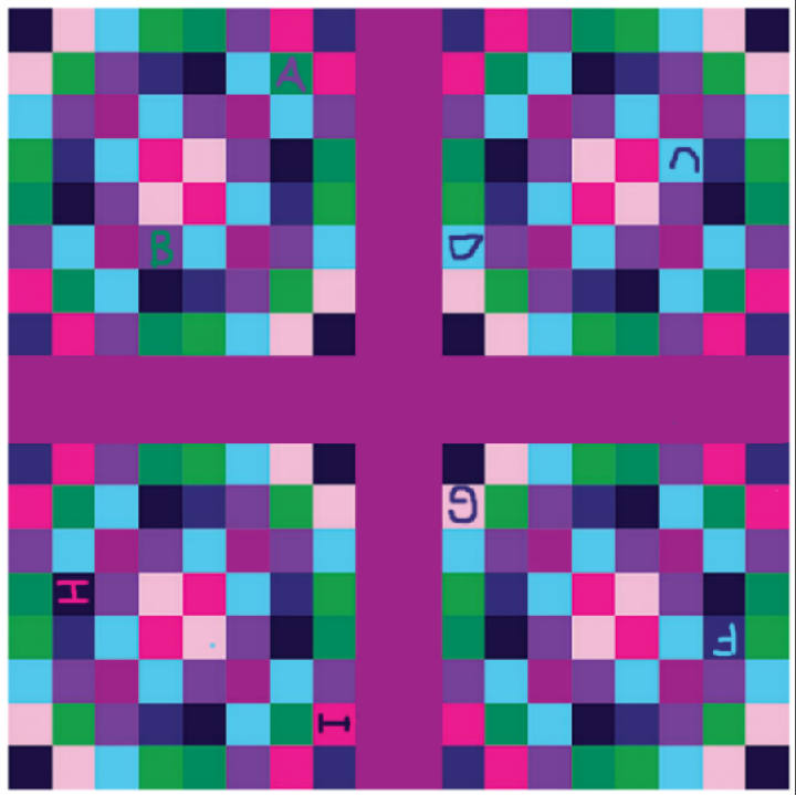 Vedic Square Pattern Solve Vedic Square jigsaw puzzle online with 144 pieces
