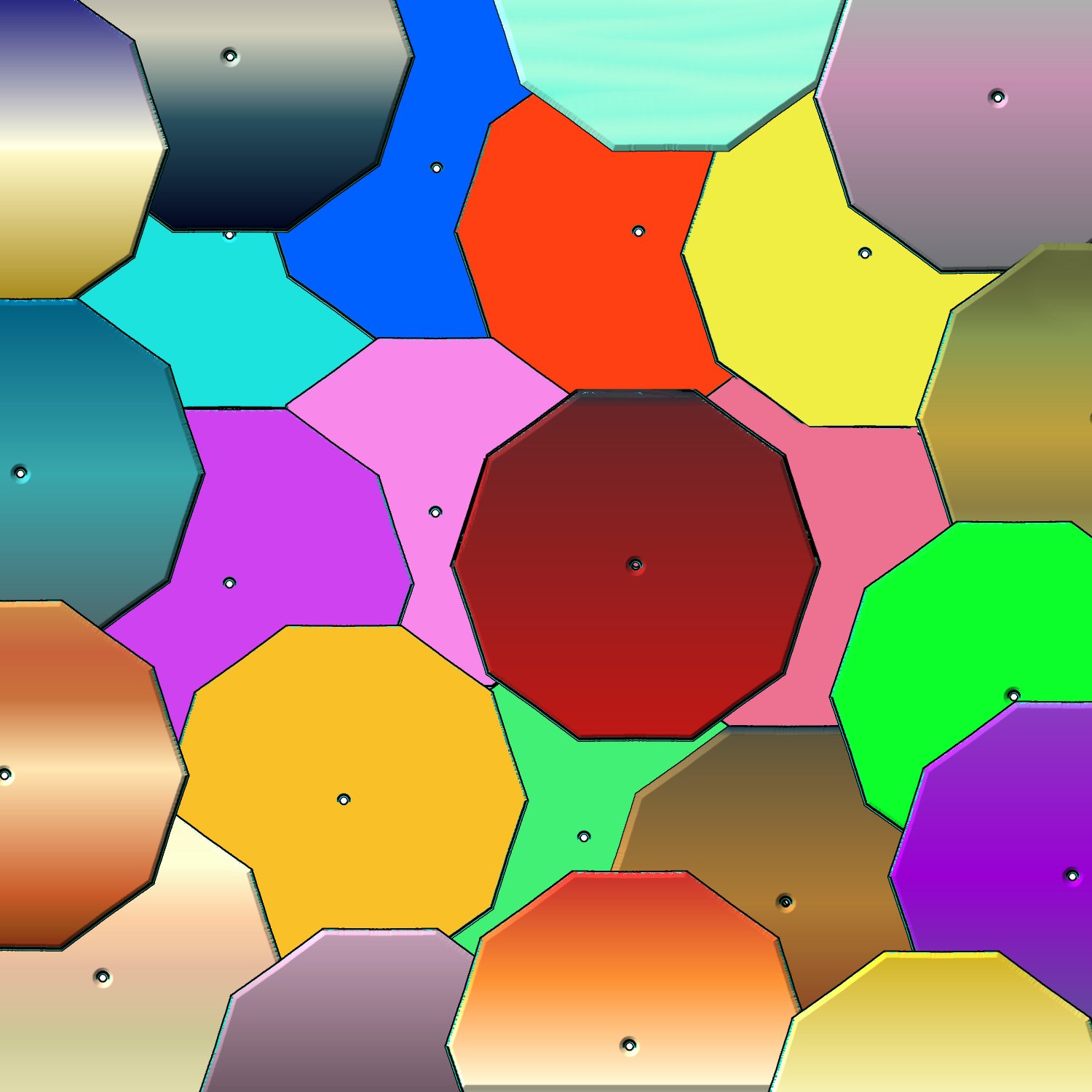 Solve DECAGONS jigsaw puzzle online with 225 pieces