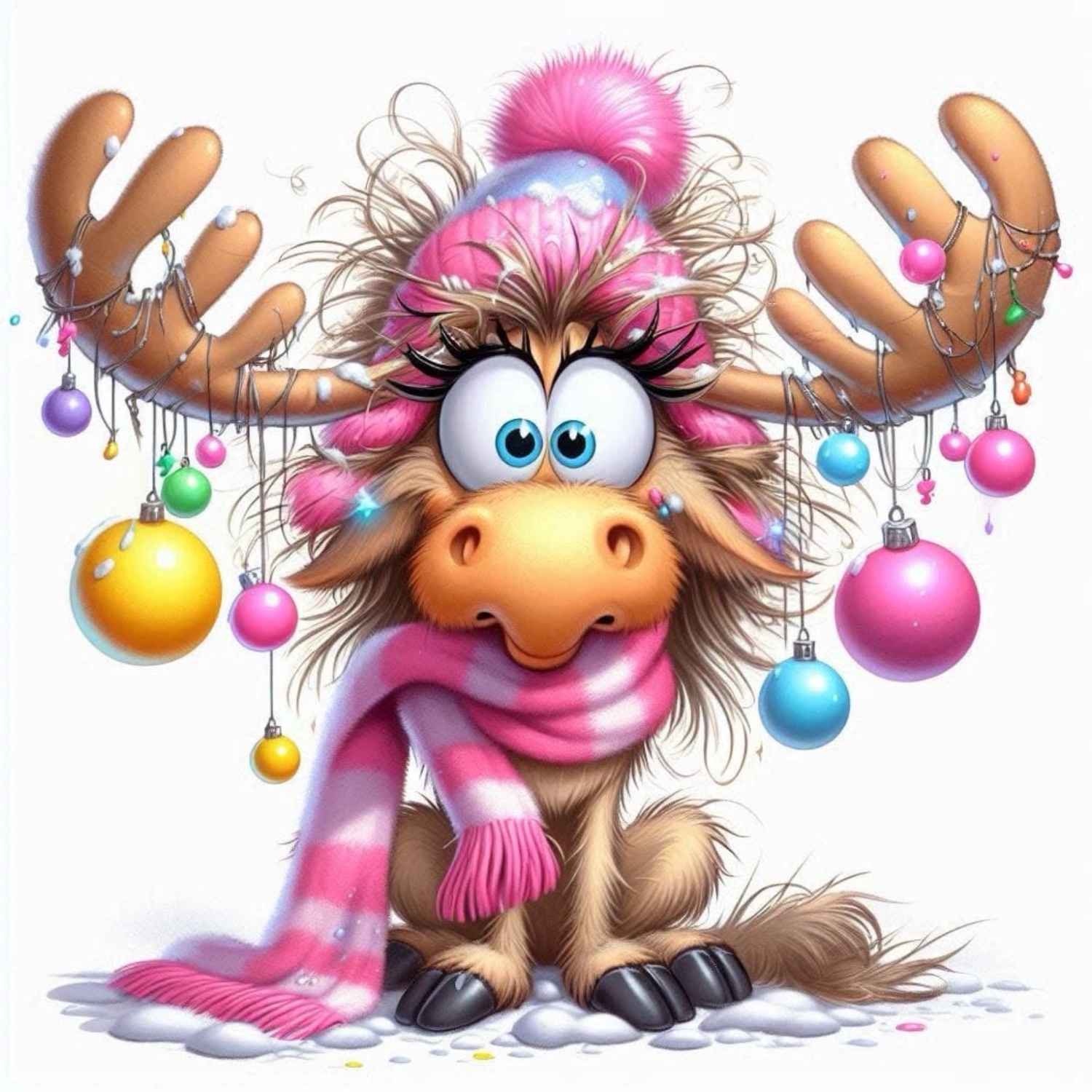 Solve Decorating Gone Wrong jigsaw puzzle online with 64 pieces