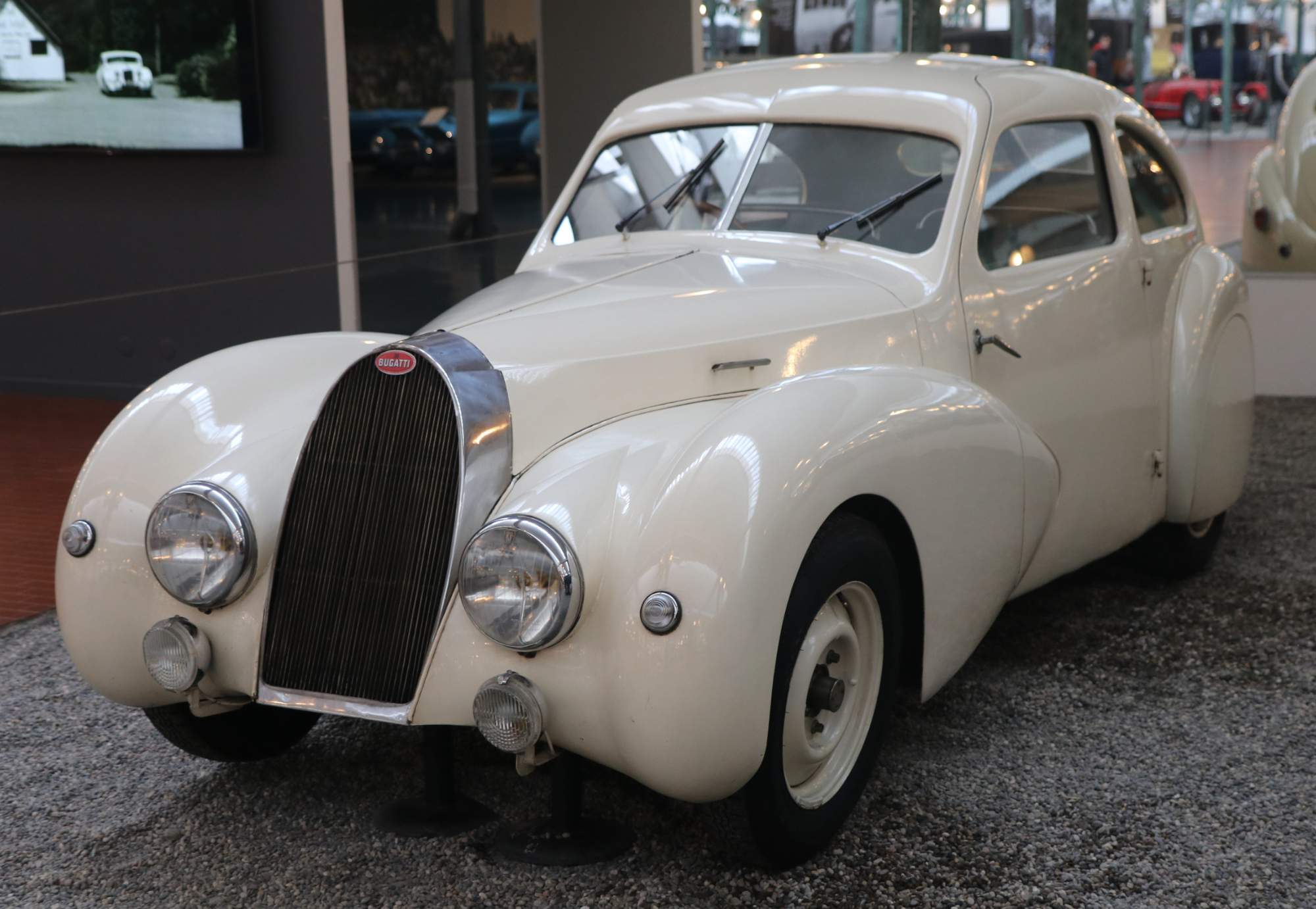 STL Kit Monté 1/43 - Bugatti Type 73A 1947 Blanche - Occasion