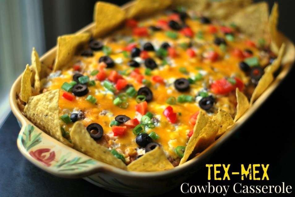 Solve TexMex Cowboy casserole jigsaw puzzle online with 150 pieces