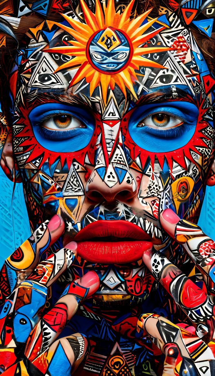 Solve Masked Mystique jigsaw puzzle online with 84 pieces