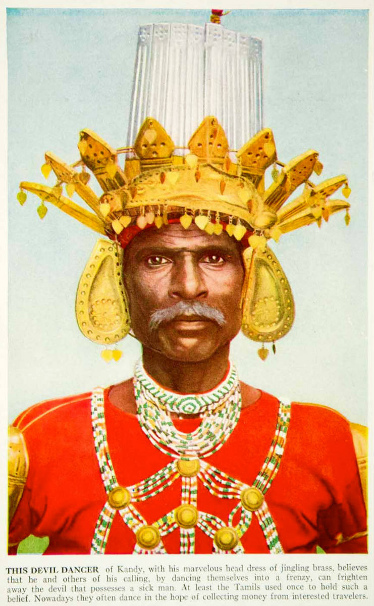 Solve Sri Lankan man jigsaw puzzle online with 240 pieces