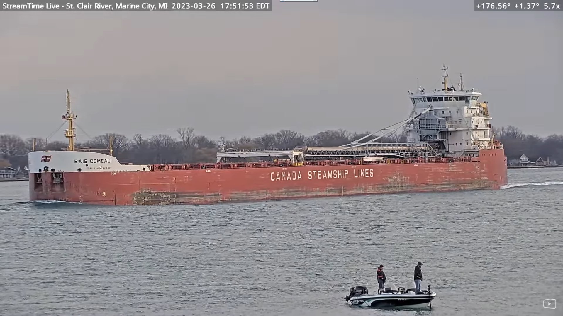 Solve CSL Baie Comeau (CA) Great Lakes Freighter Marine City, MI