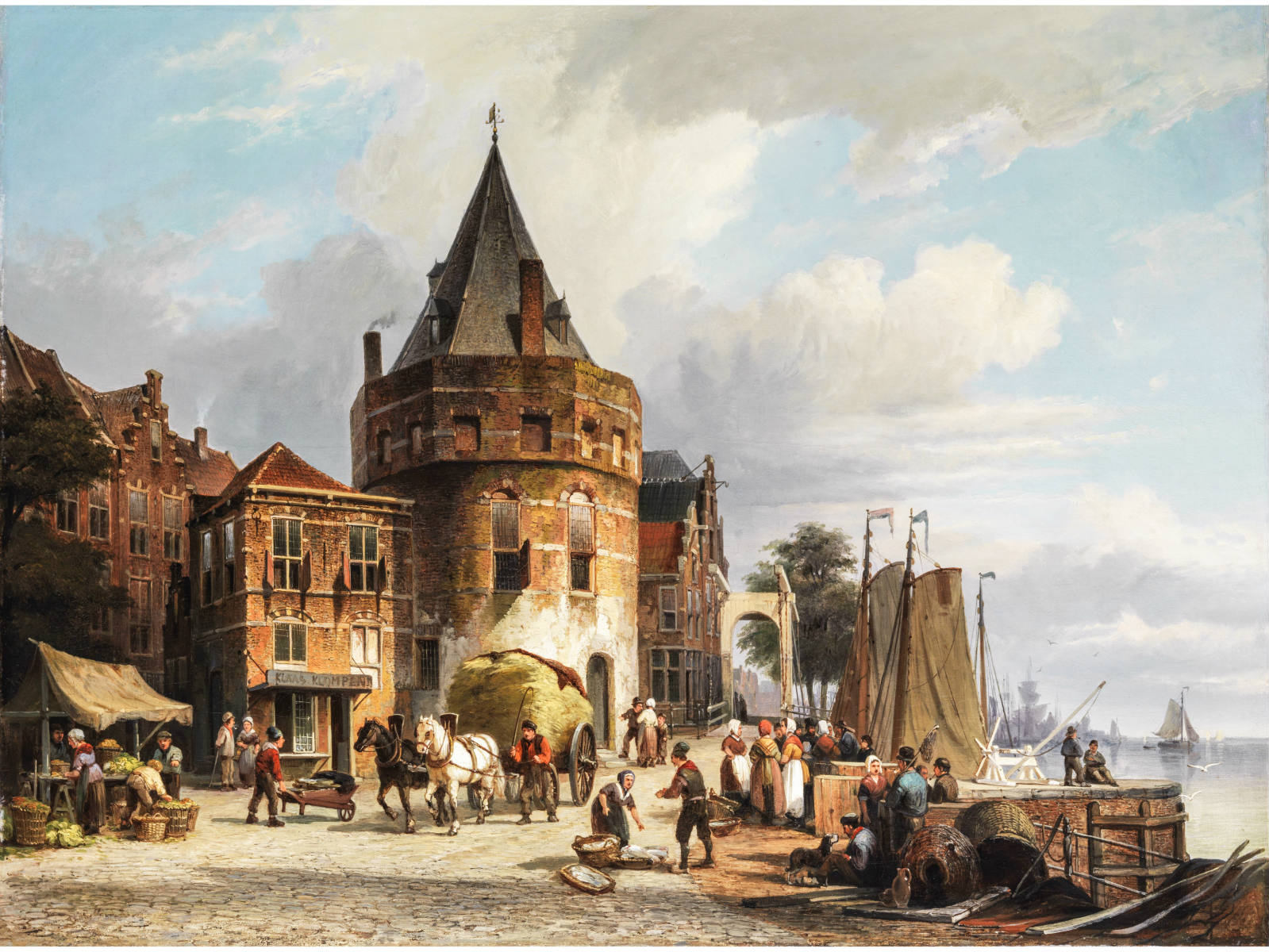 Solve De schreeuwende toren in Amsterdam [The crying tower in Amsterdam ...