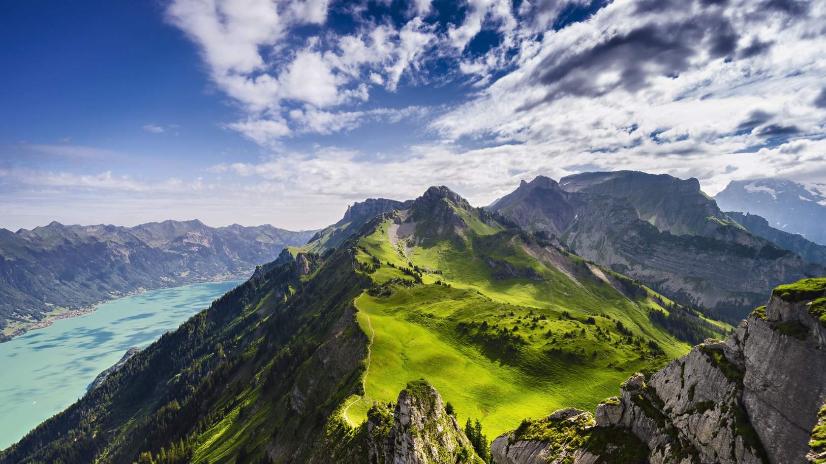 Solve View from Schynige Platte Panorama Trail, Interlaken, Bern