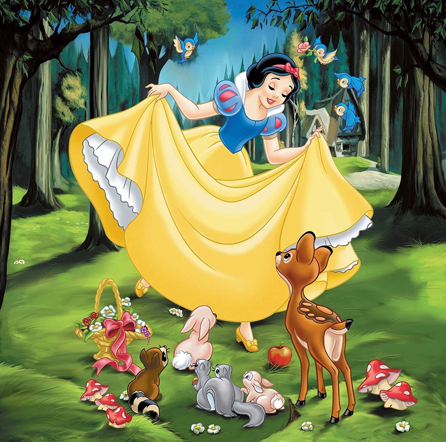 Solve PUZZLE - Snow White jigsaw puzzle online with 400 pieces
