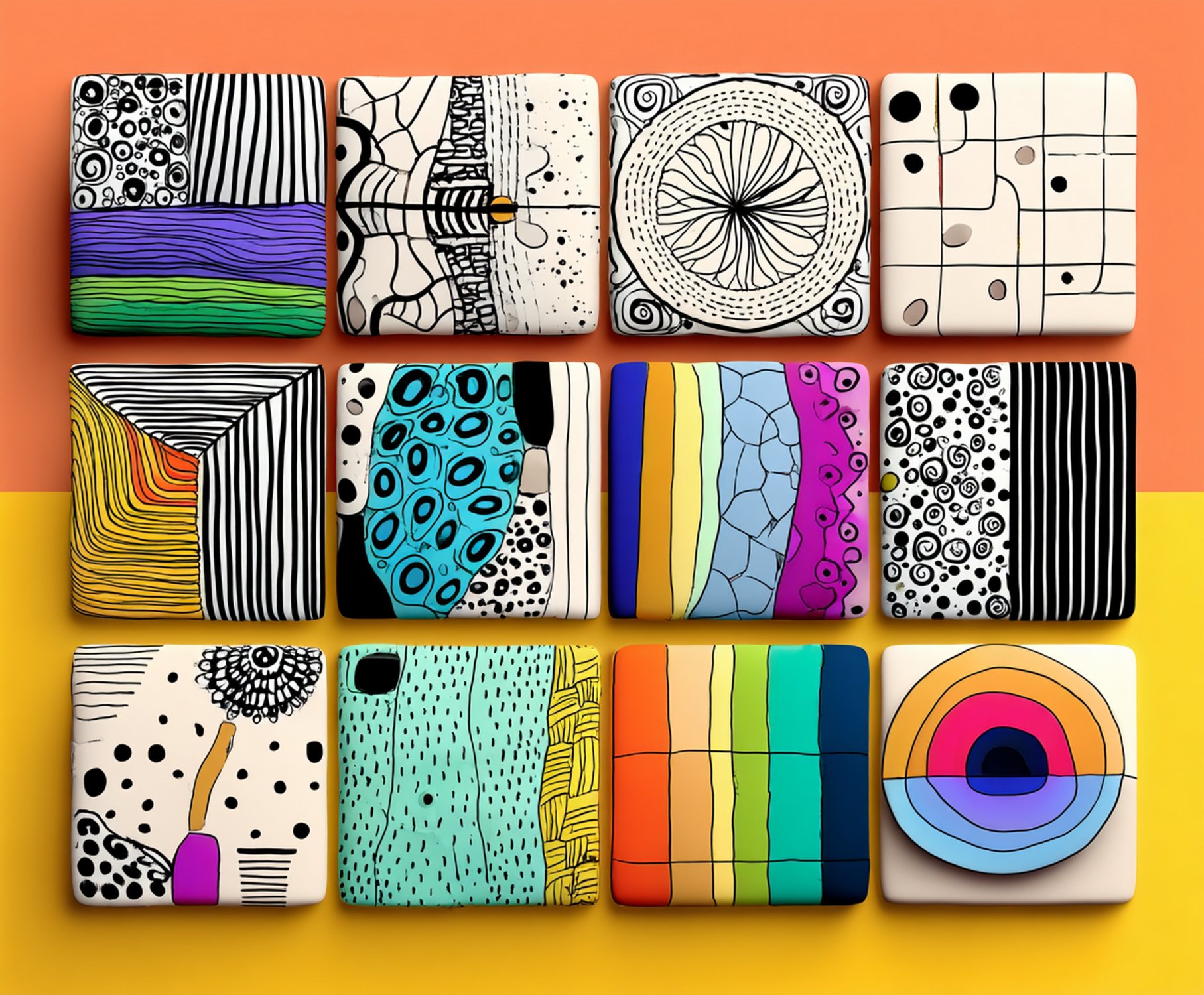 Solve Pattern jigsaw puzzle online with 80 pieces